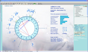 Thème 'Zen' ambiance bleue