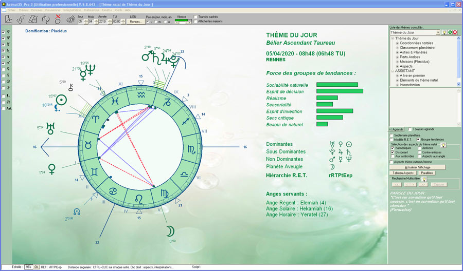 Thème 'Zen' ambiance verte