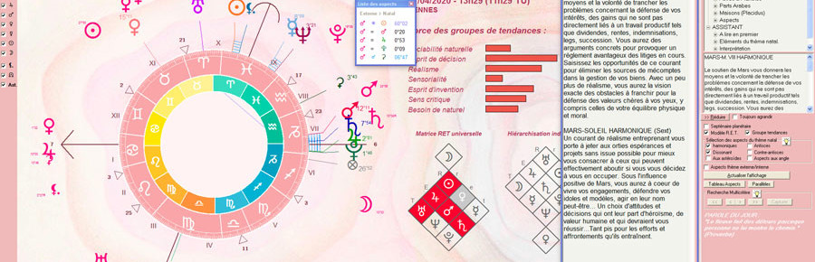 logiciel d'astrologie